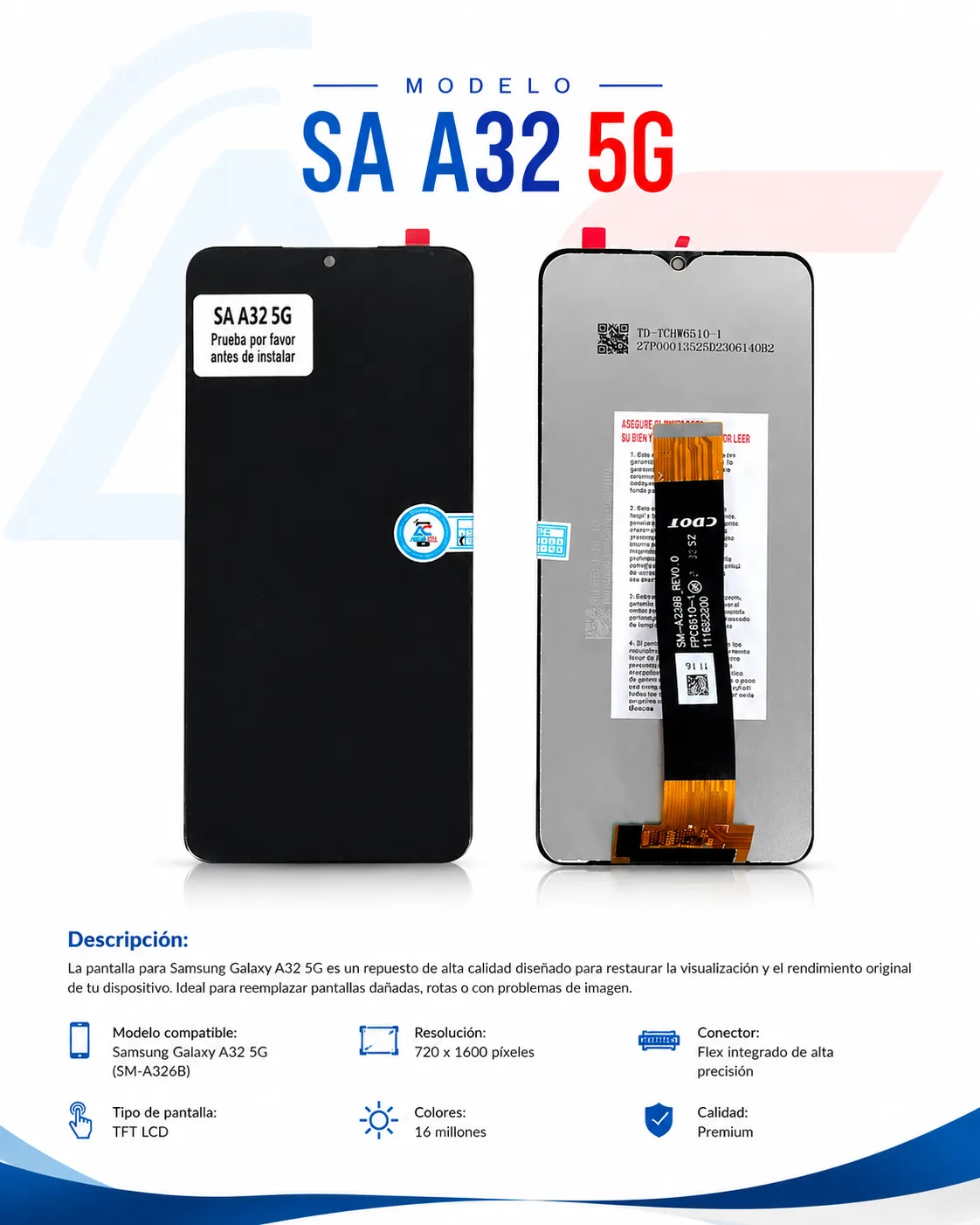 Pantalla Samsung A32 5g  - Imagen 1