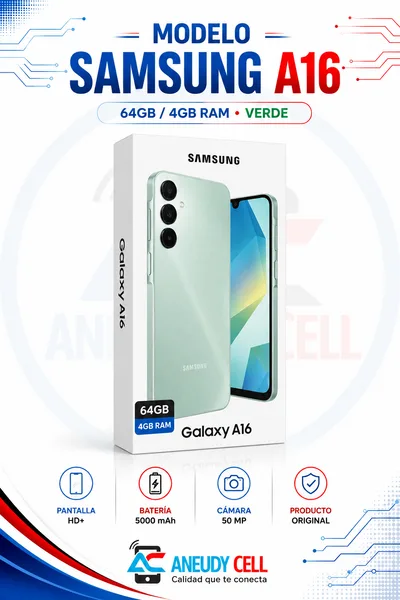 Samsung Galaxy A16 64GB / 4GB RAM (Verde)