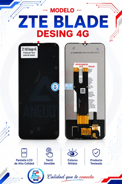 PANTALLA ZTE BLADE DESING 4G 