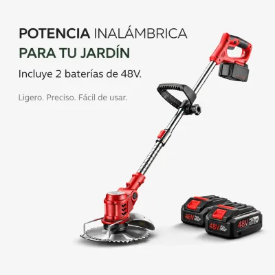 CORTACESPED 48V 2 BATERIAS